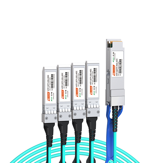 netLINK  HTF-40G-4*10G-AOC 
