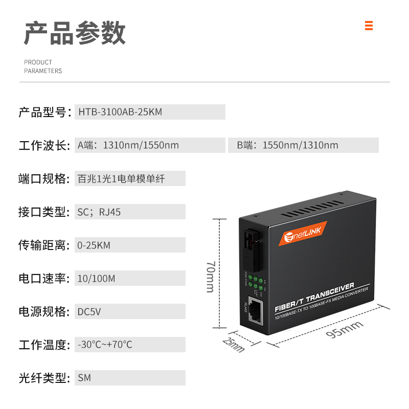 netLINK  HTB-3100AB-25KM
