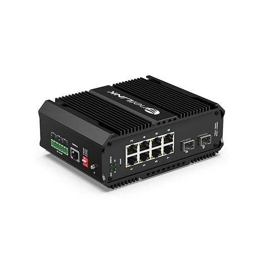 netLINK HTB-6300-2XG8GP/POE-SFP+