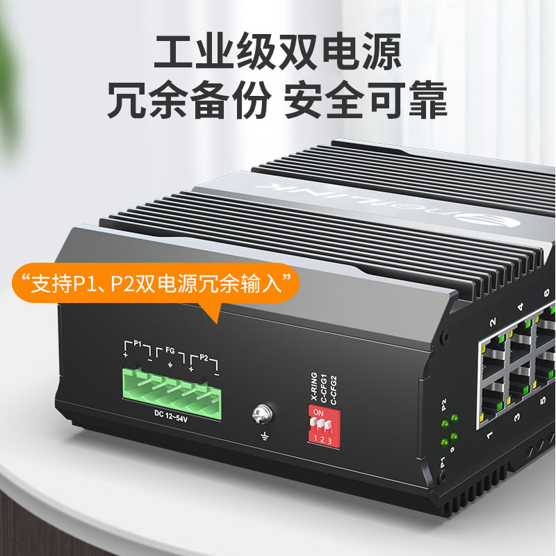 netLINK HTB-6000-15-1GX8GP-20KM