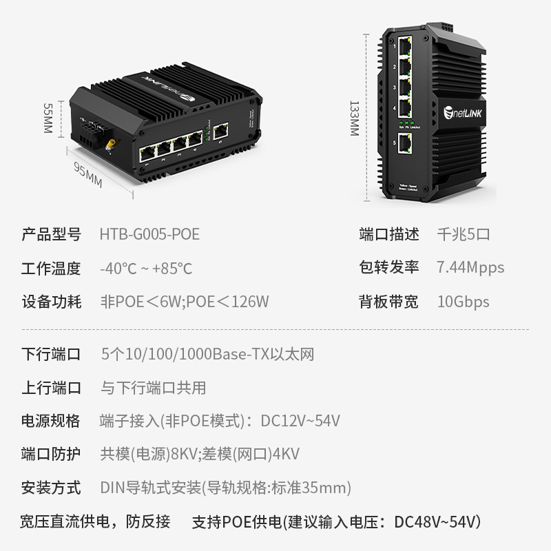 netLINK HTB-G005-POE