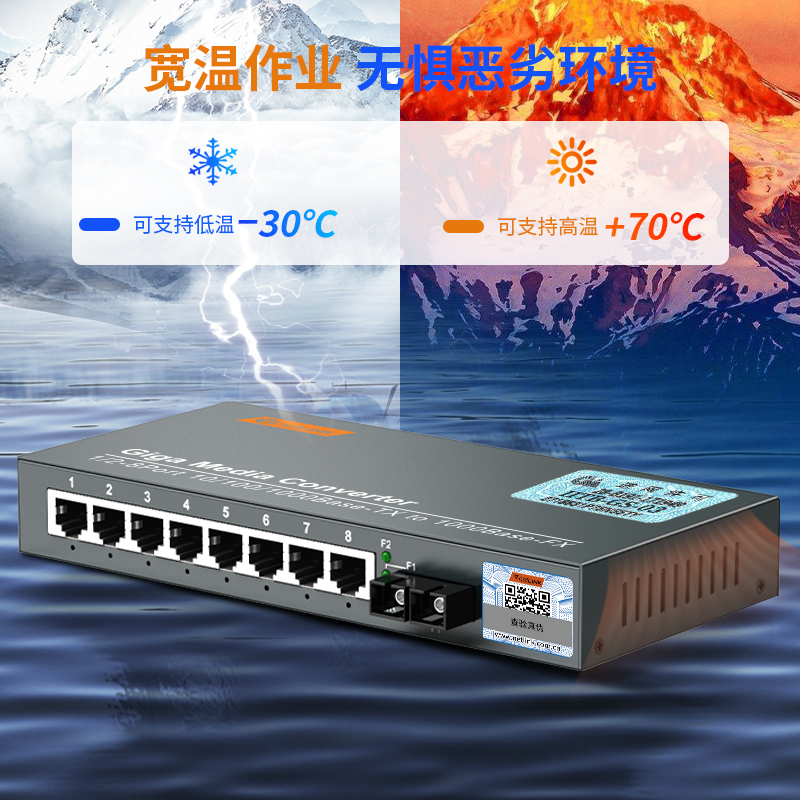 netLINK HTB-GS-03/8GE-120KM