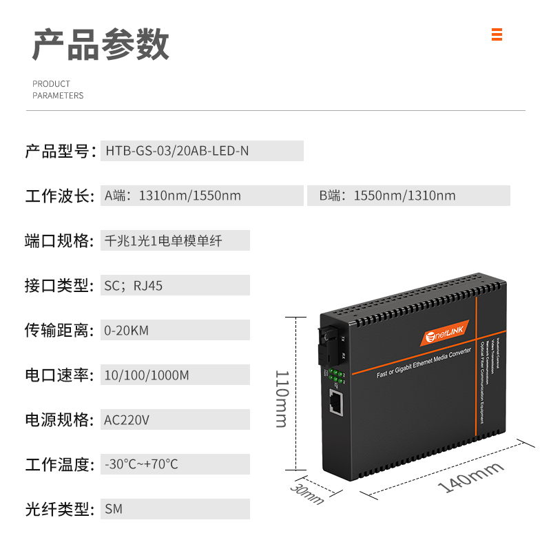 netLINK  HTB-GS-03/20AB-LED-N