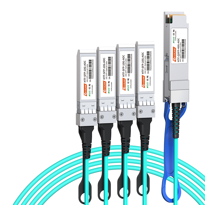 netLINK  HTF-40G-4*10G-AOC 
