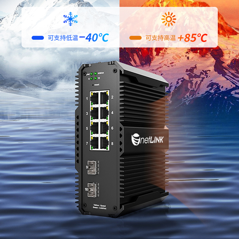 netLINK HTB-6300-2GX8GE-20AB