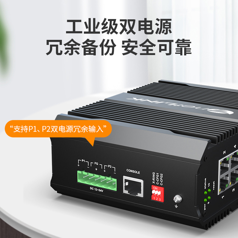 netLINK HTB-6300-2GX8GE-20AB