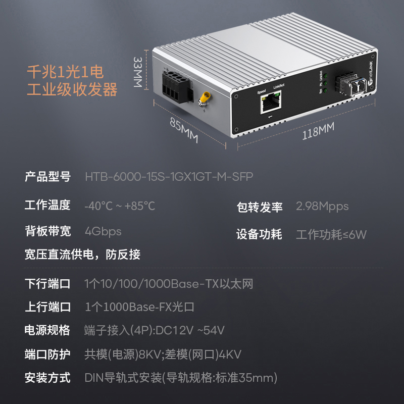 netLINK  HTB-6000-15S-1GX1GT-M-SFP