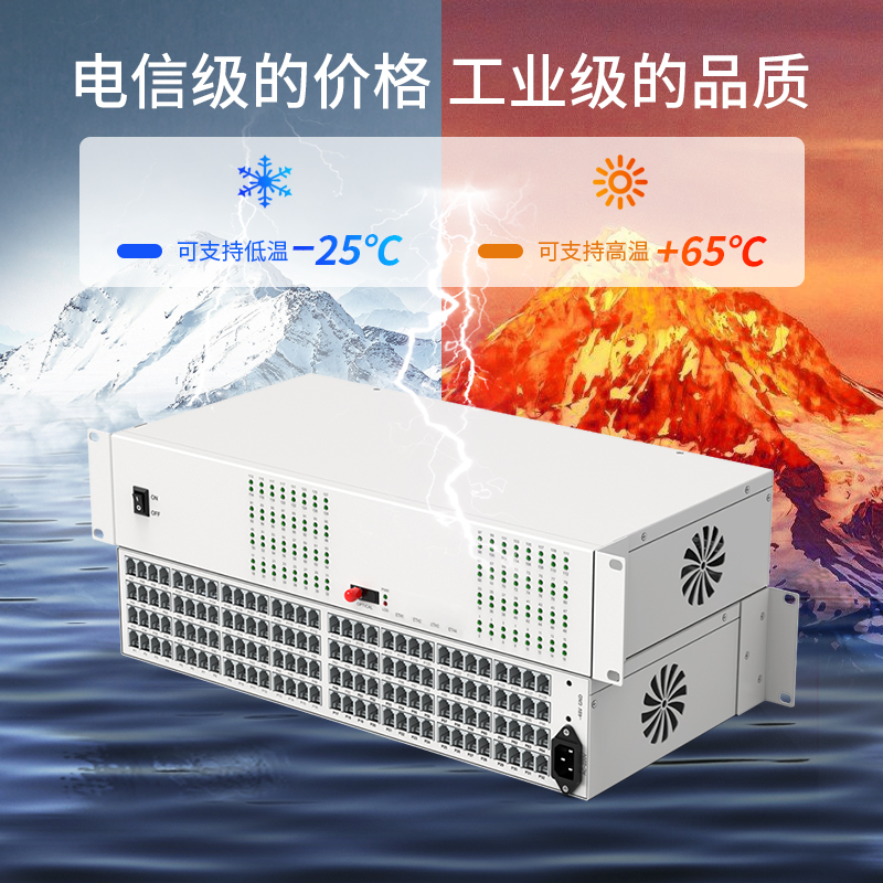 PCM电话光端机  128路电话