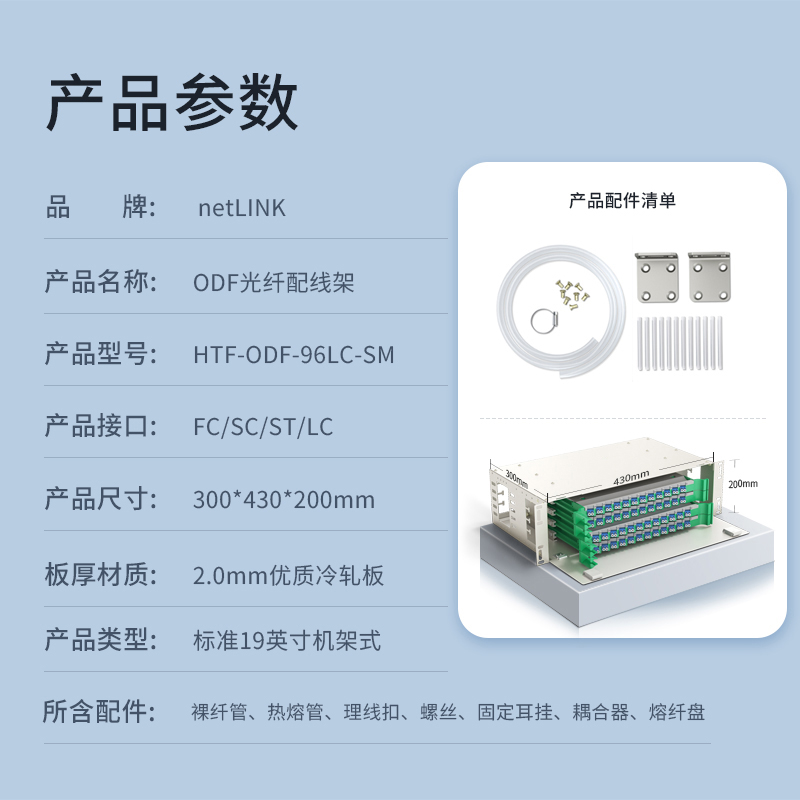 netLINK HTF-ODF-96LC-SM