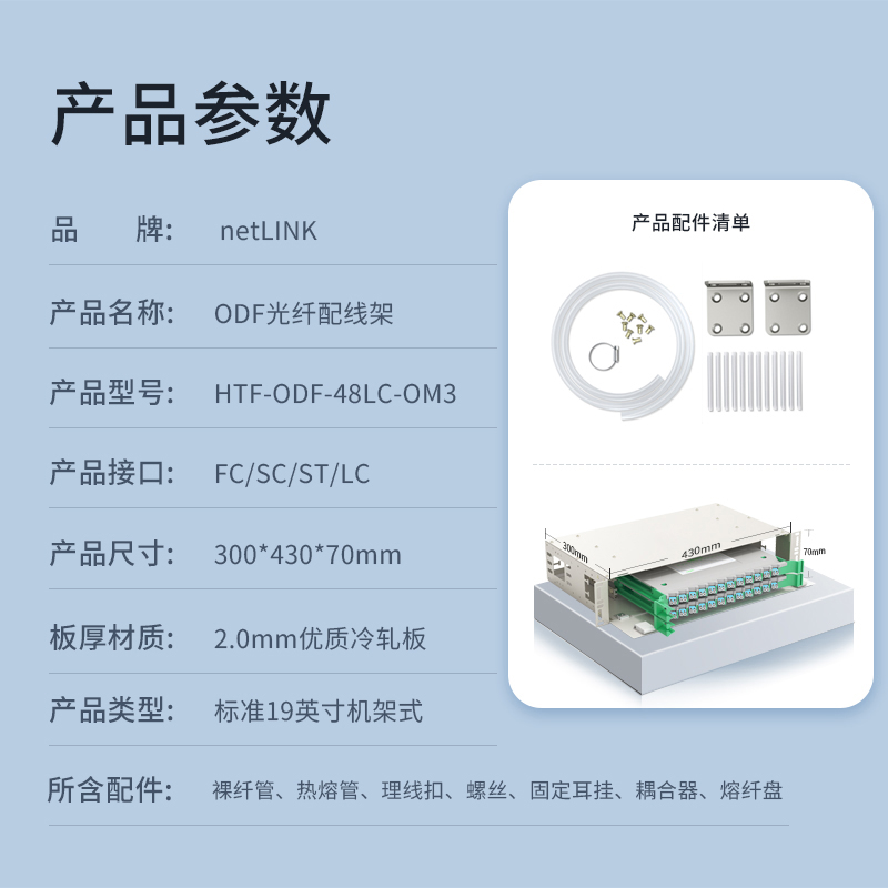 netLINK HTF-ODF-48LC-OM3